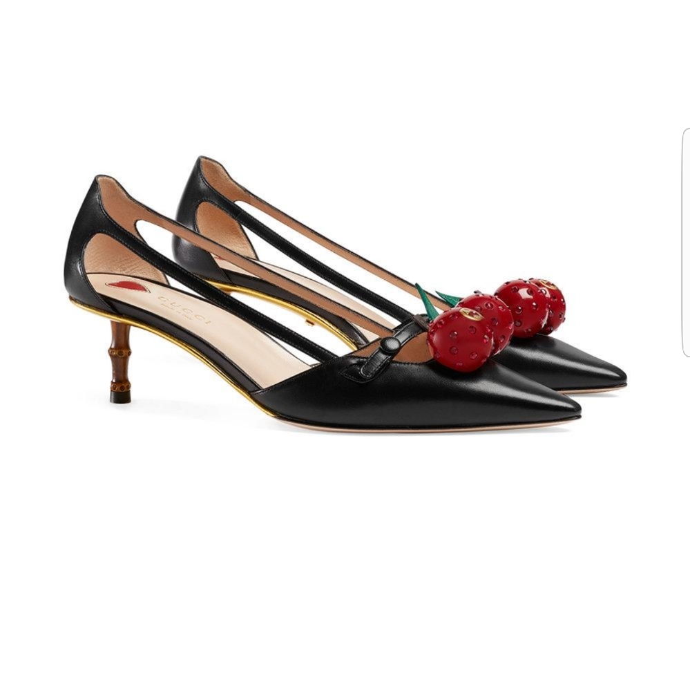 GUCCI Cherry Pump shoes